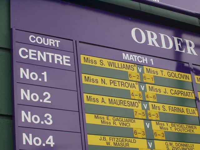 The summer started with a fascinating Wimbledon final.