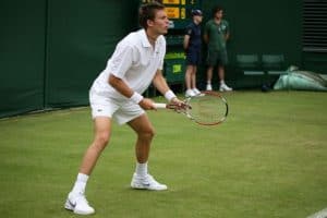 Nicolas Mahut in a thriller at Wimbledon 2010