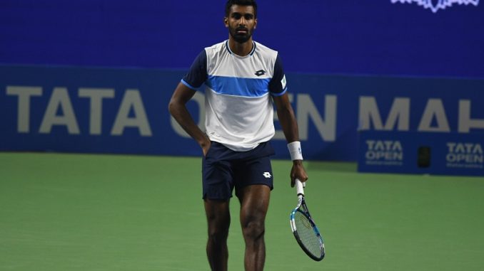 Prajnesh Gunneswaran is the last remaining Indian in Pune Open